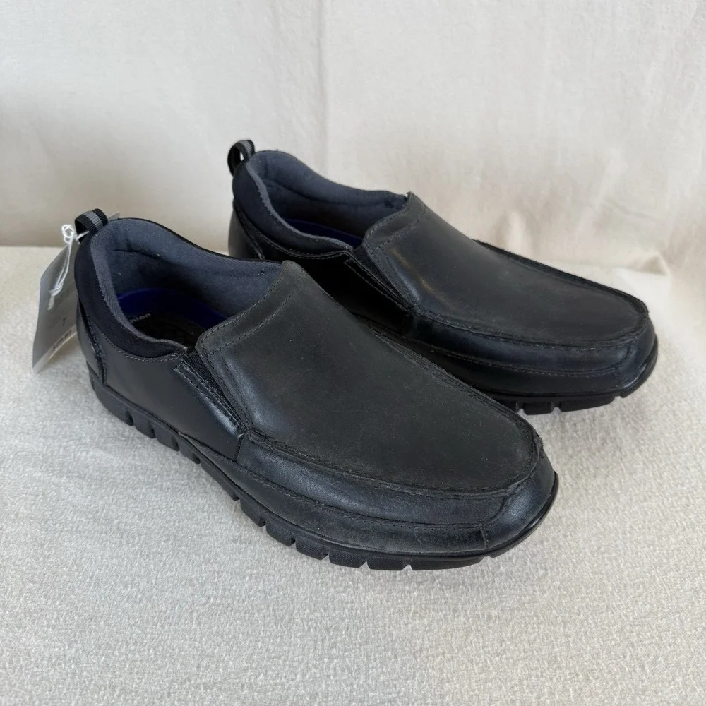 Dr Scholls Men's Black Connor NWT Size 7‎